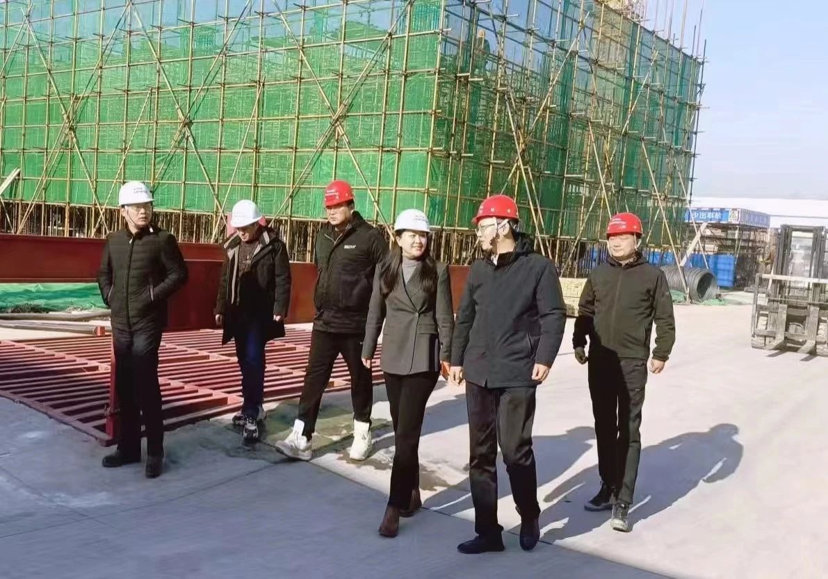 天津市管委會副主任王海恩一行蒞臨天津智慧科技產業園調研指導工作