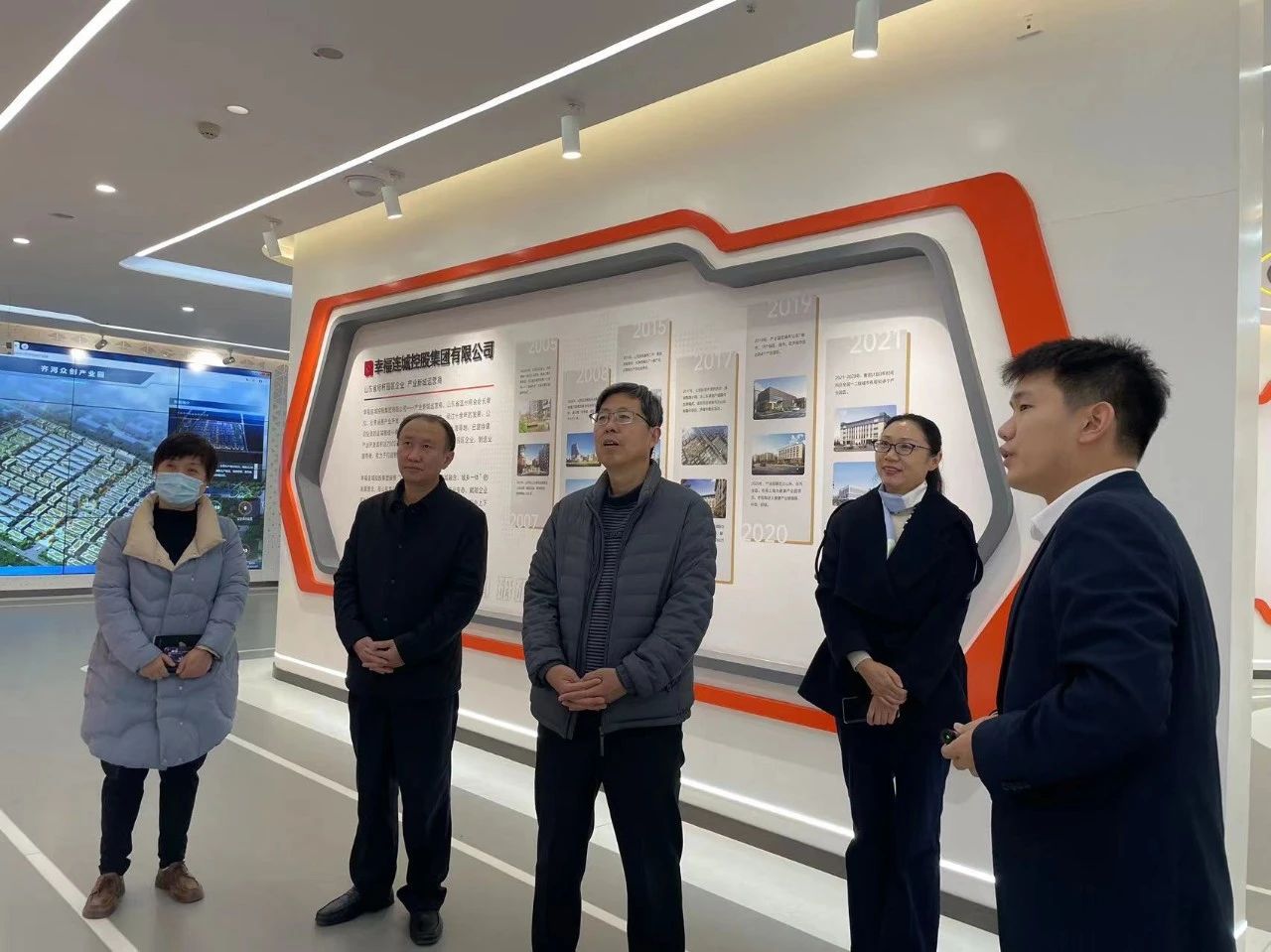 齊河縣住建局黨組成員、副局長宋杰一行調研齊河智谷·連城眾創產業園